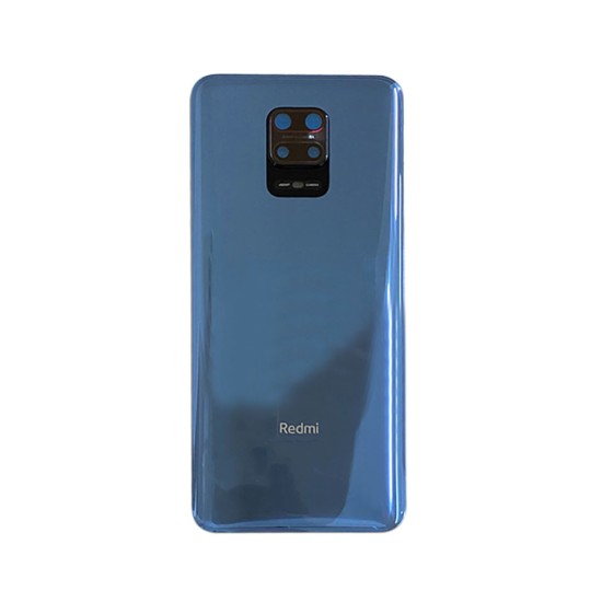 Tapa Trasera+Lente de Cámara Xiaomi Redmi Note 9s Gris